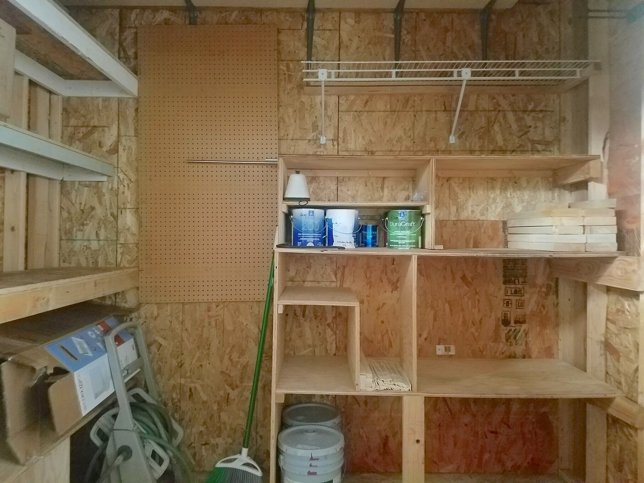 Shed interior - 1559 8th Street Northeast