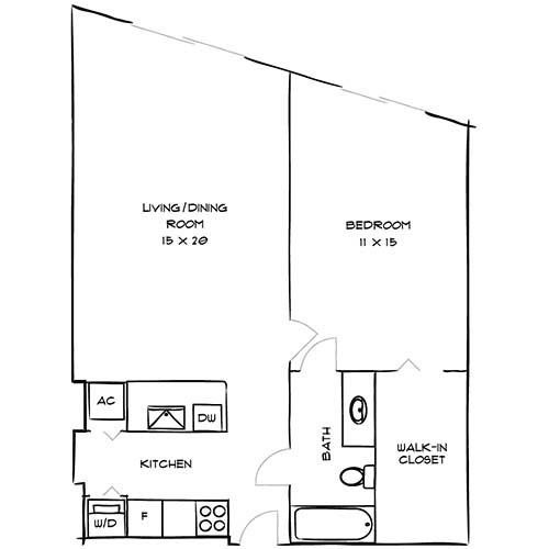 Floorplan - Bay Parc Apartment Homes