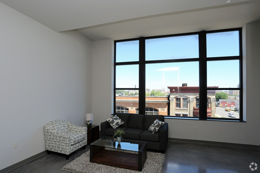 Living room - Mercantile Lofts