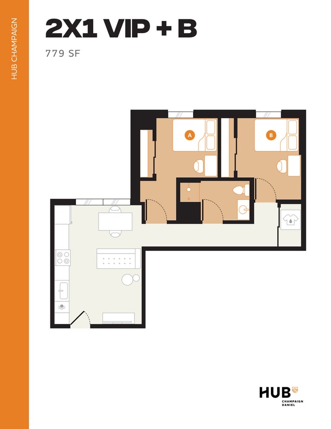2x1 + VIP B - Hub Champaign