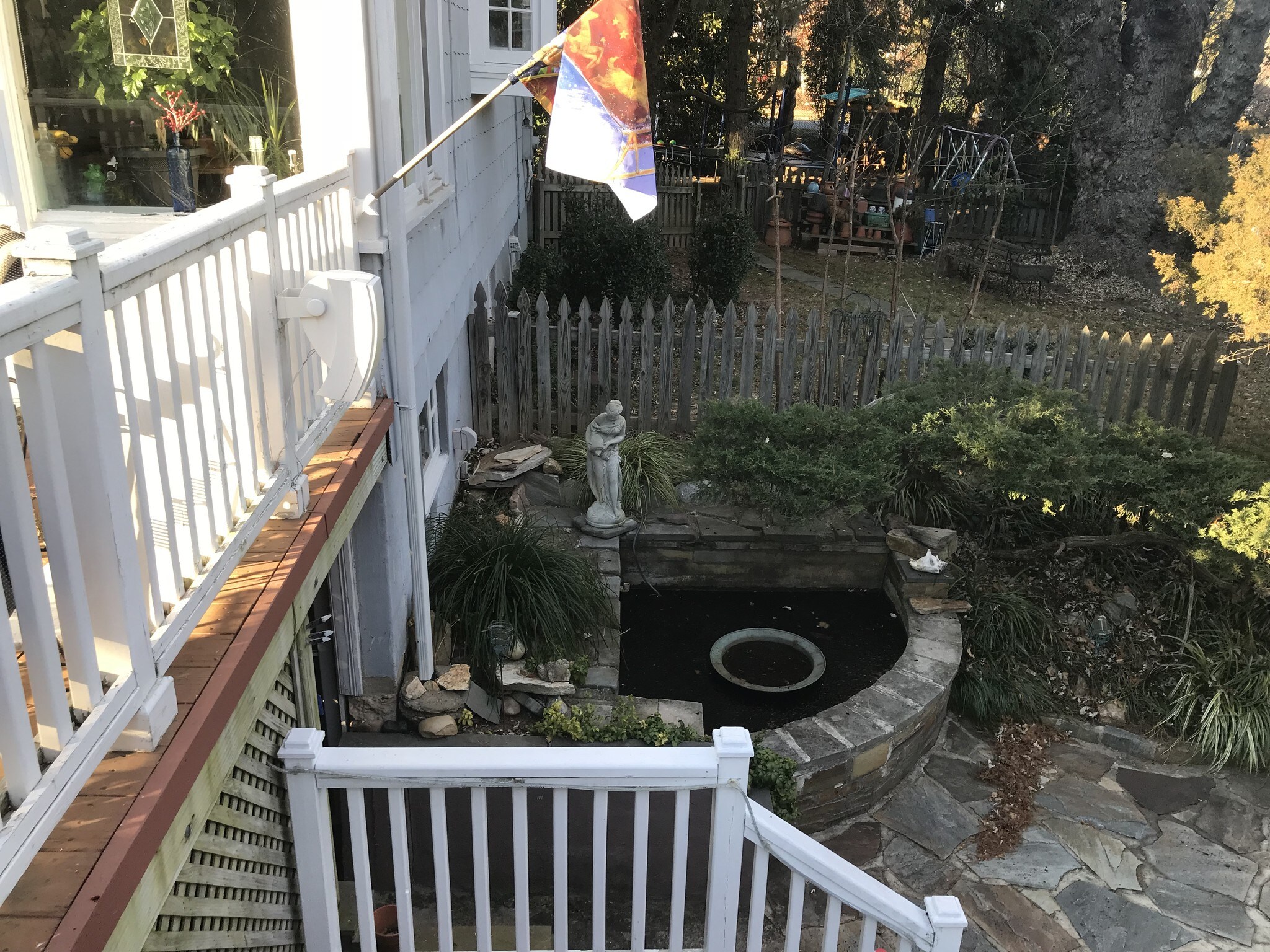Patio Garden Apartment Entrance - 6214 Lee Hwy