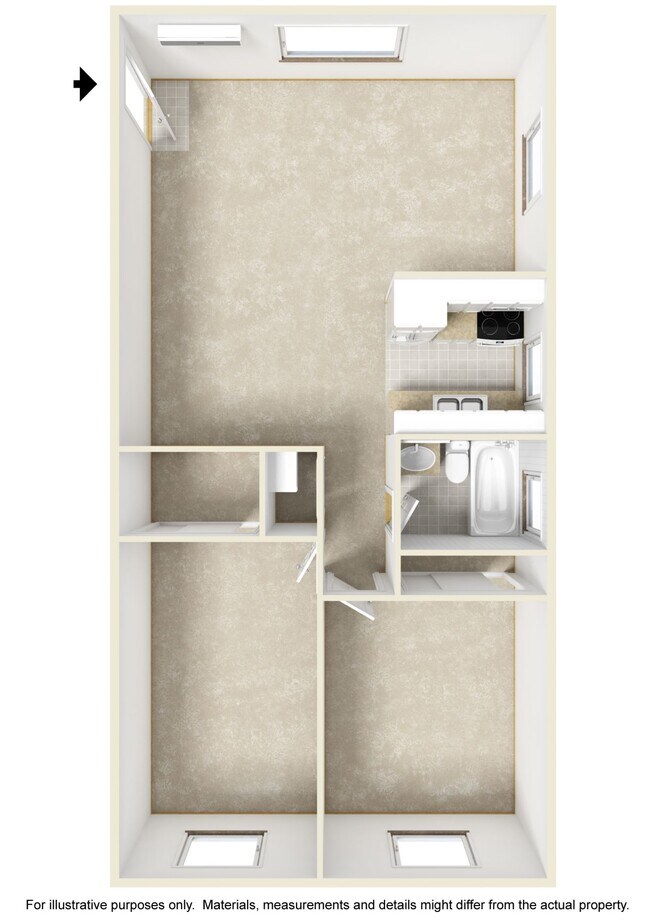 Floorplan - Allison Court Apartments