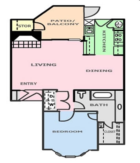 1BR/1BA - Champion Oaks