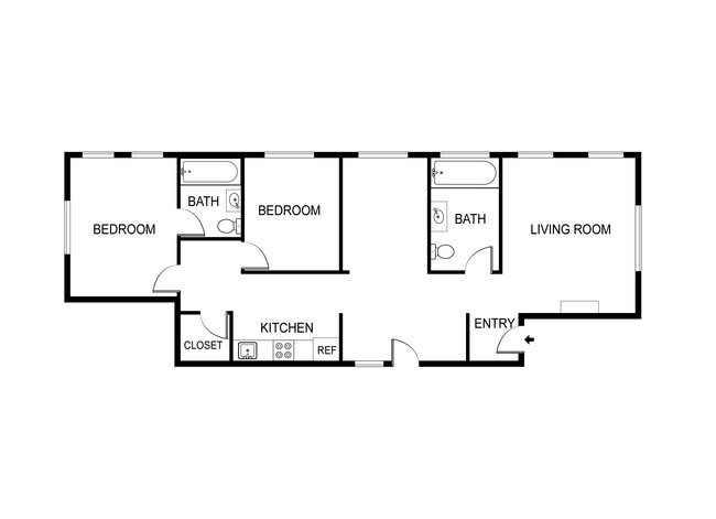 Floorplan - 1338 W Argyle