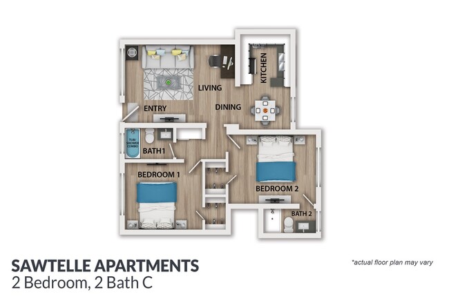 Floorplan - Sawtelle Apartments