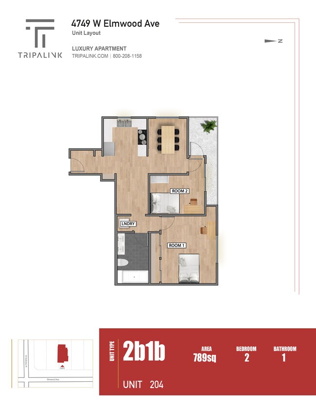 Floorplan - 4749 Elmwood