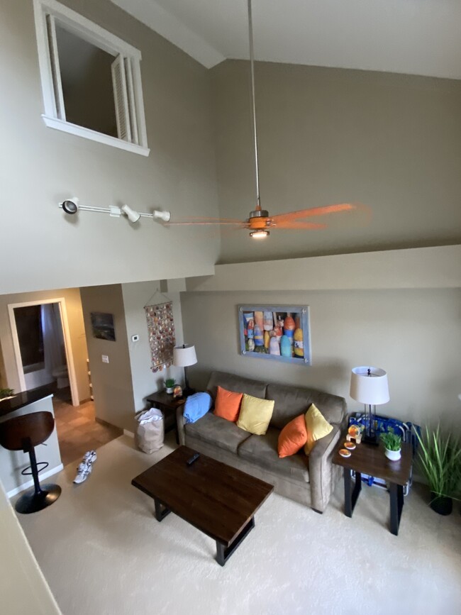 Living room from stairs to Master BR - 3706 Lower Honoapiilani Rd