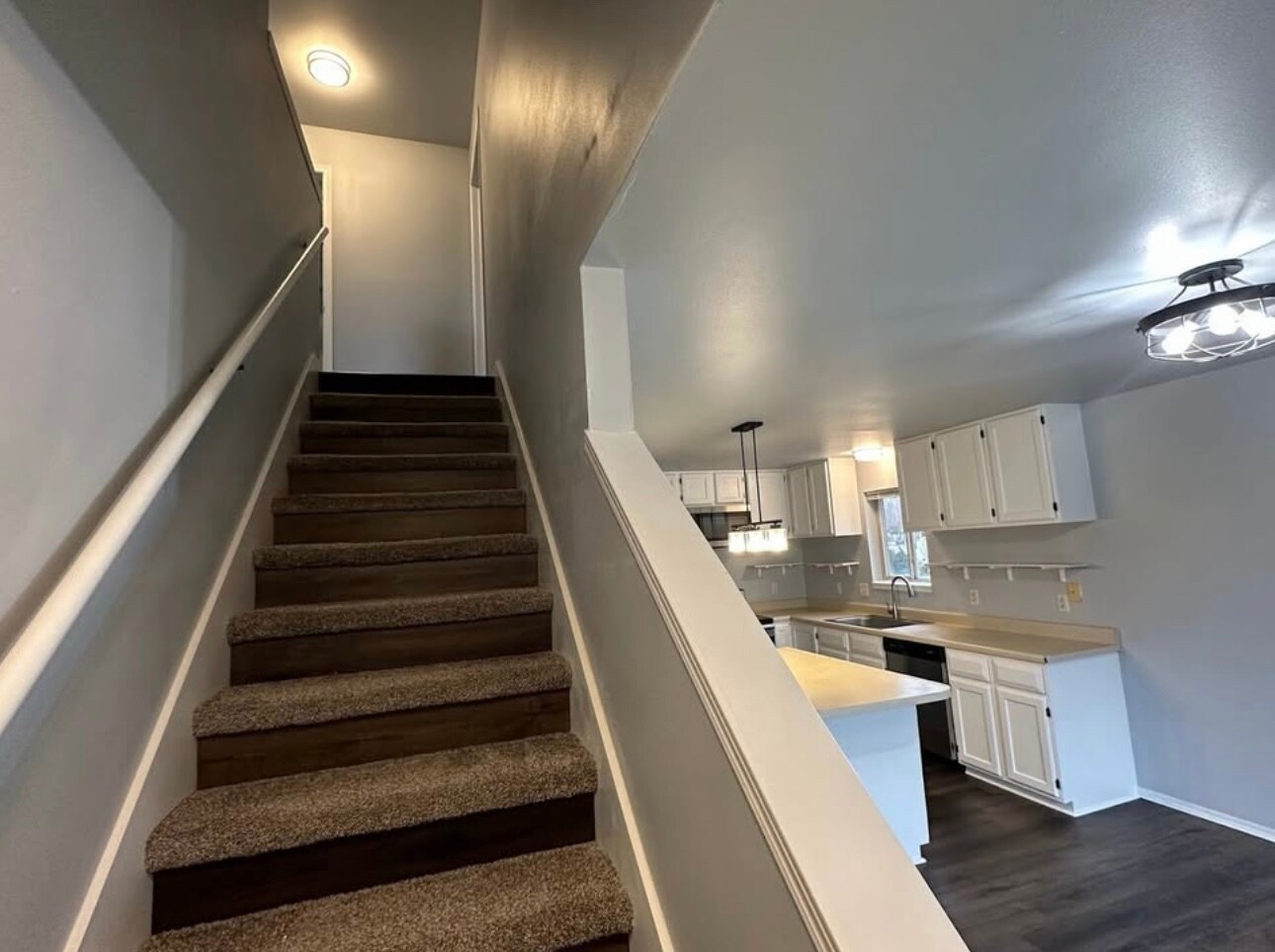 Stairs to go up stairs - 1507 Glacier Hill Dr