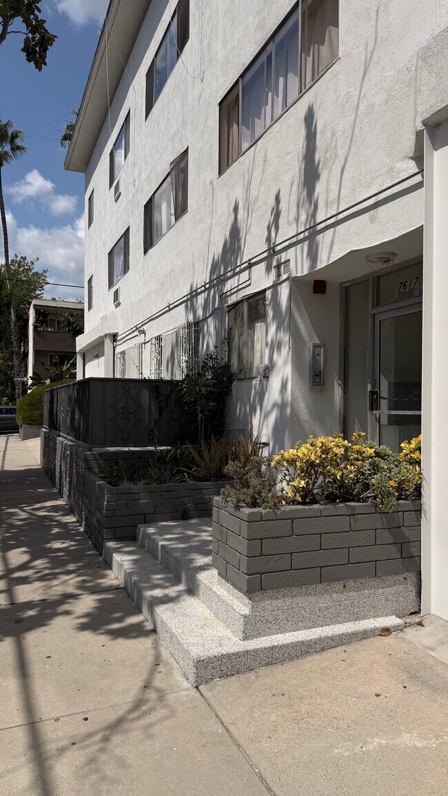 Unit #1 with front private patio area - 7617 De Longpre Ave