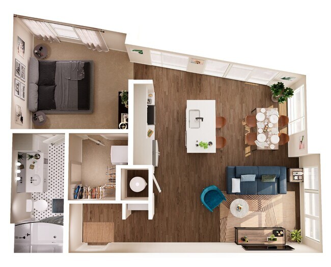 Floorplan - The Crown of Queen City