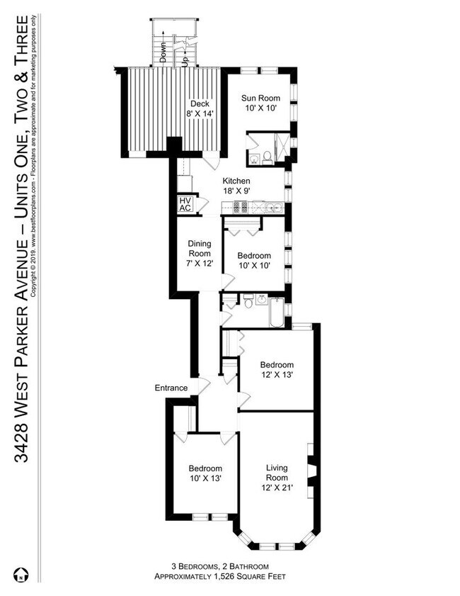 Building Photo - 3428 W Parker Ave