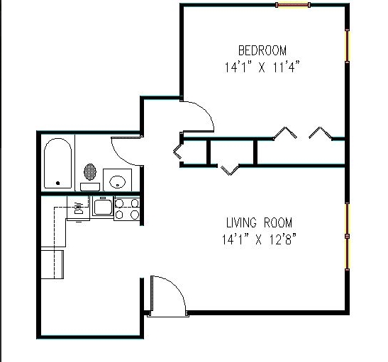 1bd/1ba - 1915 Tracy Dr