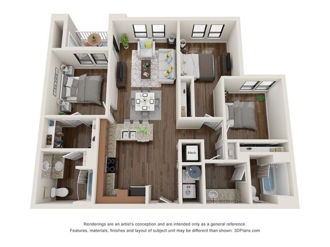 Floorplan - Lofts at Ventura