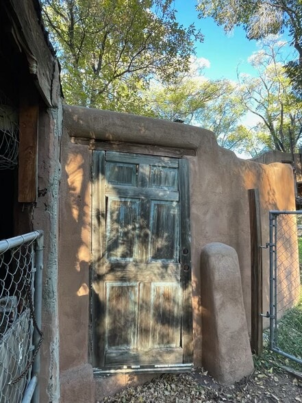 Rear patio door - 1470B Bishops Lodge Rd