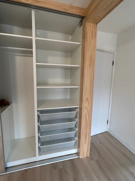 pantry storage sliding door - 217 N Franklin St
