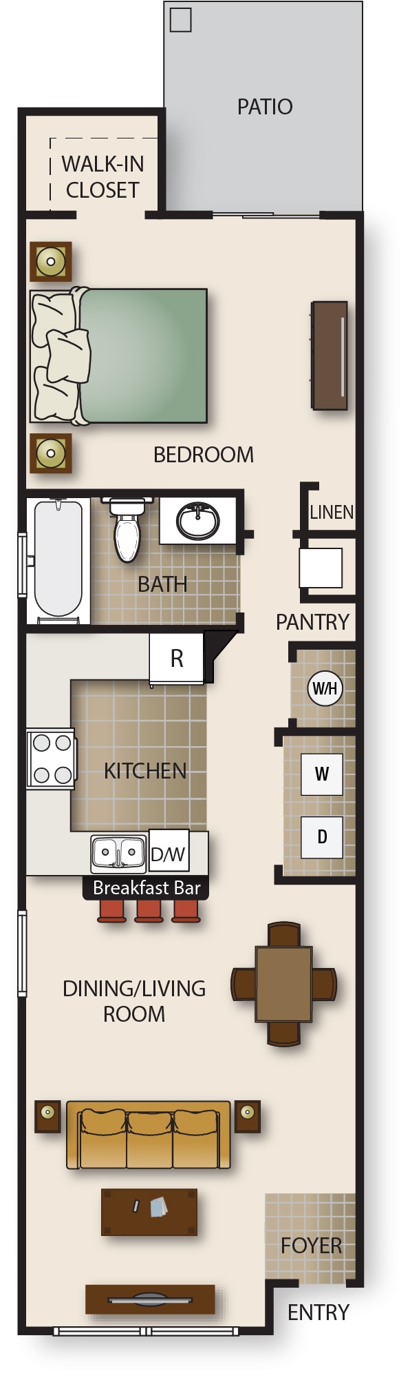 Floorplan - Garden Park Senior Living