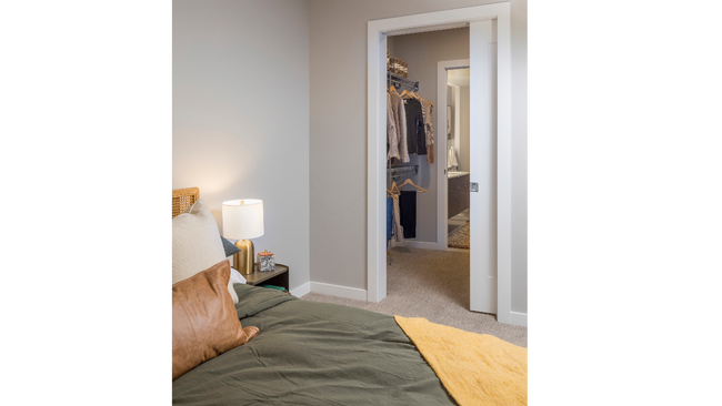 Master bedroom with pass through closet - Modera LoHi