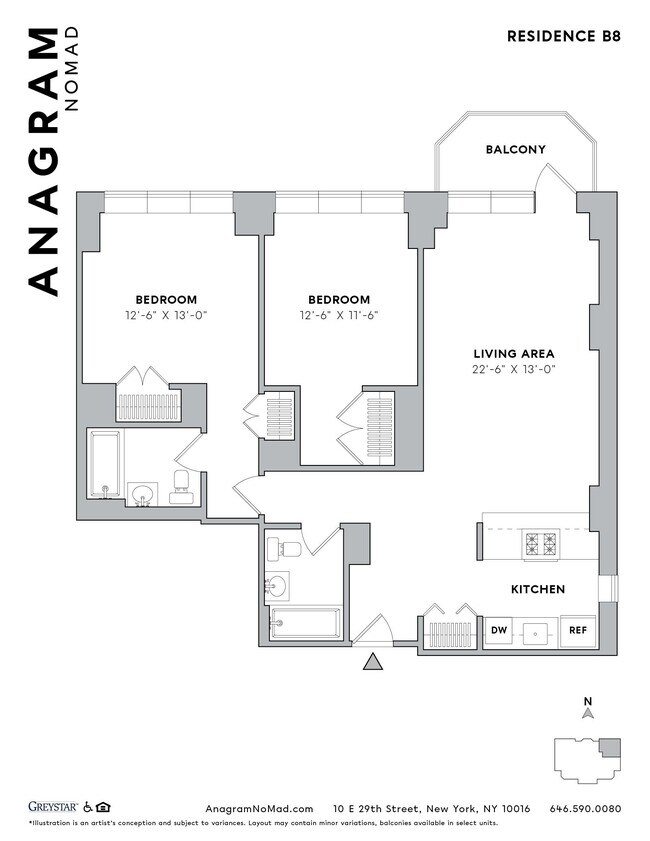 Floorplan - Anagram Nomad