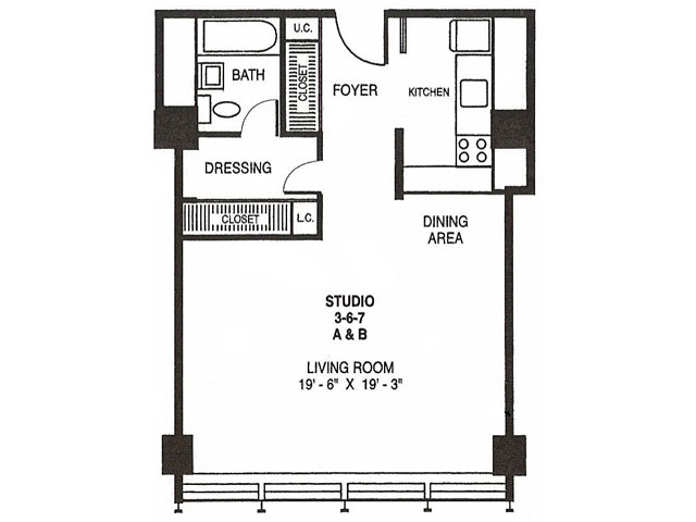 Floorplan - Pavilion Towers