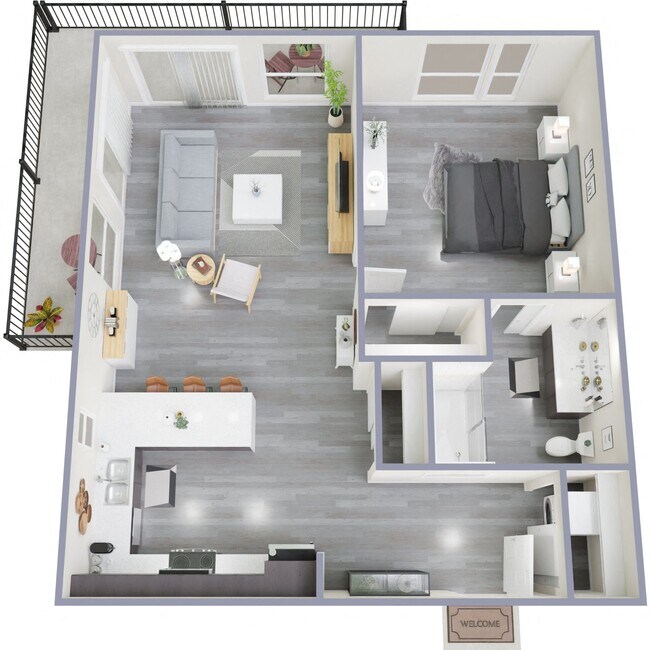 Floorplan - Rendezvous Urban Flats