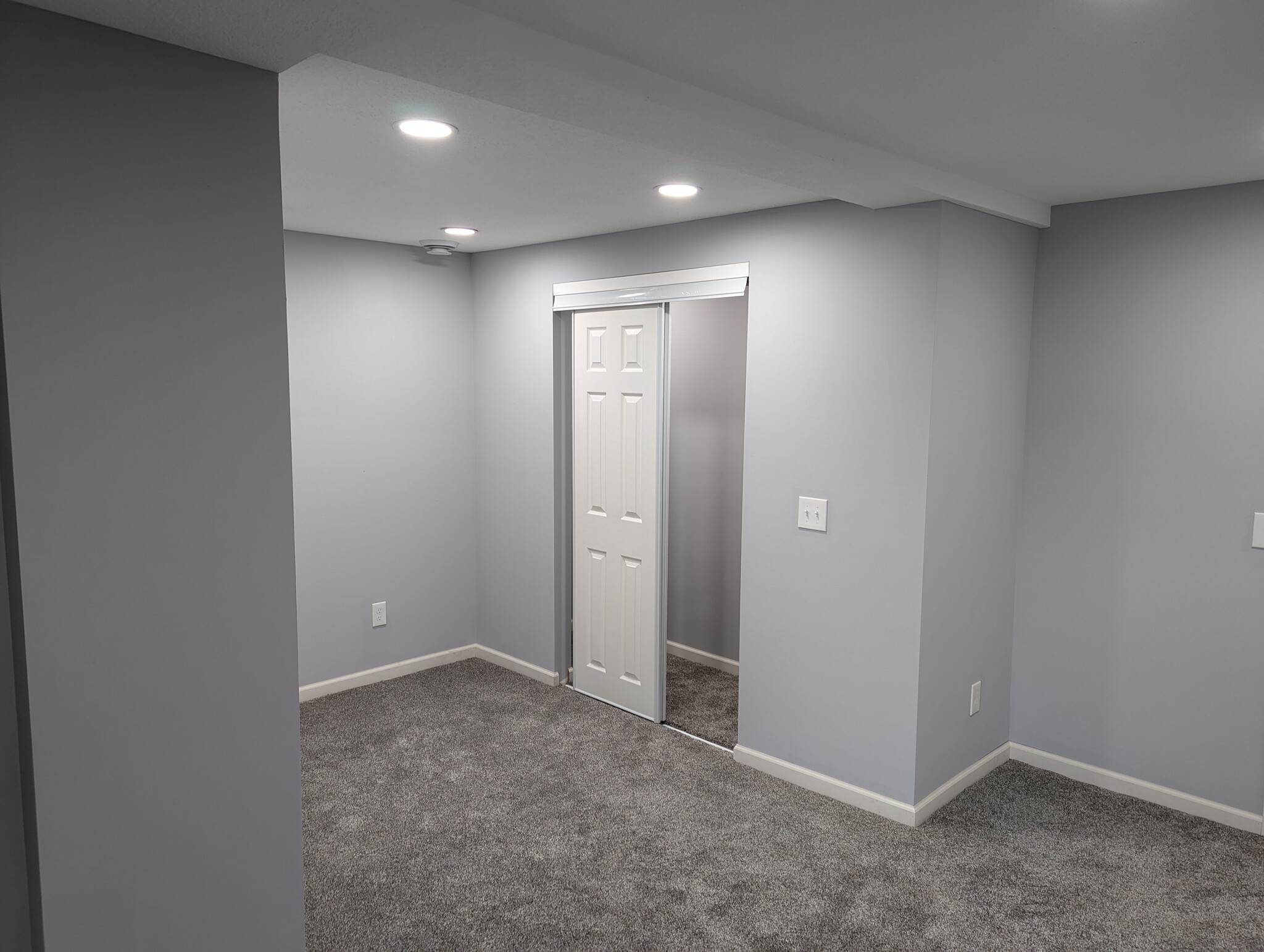 bedroom and closet - 203 3rd St E