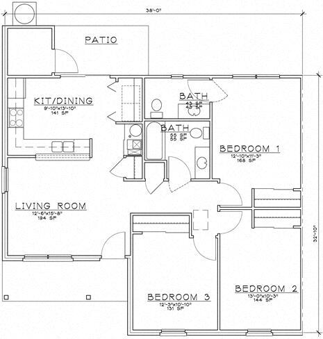 Floorplan - Meridian Greene II