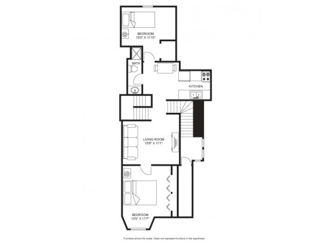 15 West Apt. 4 - Quisling Houses (11 & 15 West)