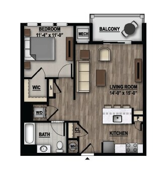 Floorplan - Parc at Princeton Junction