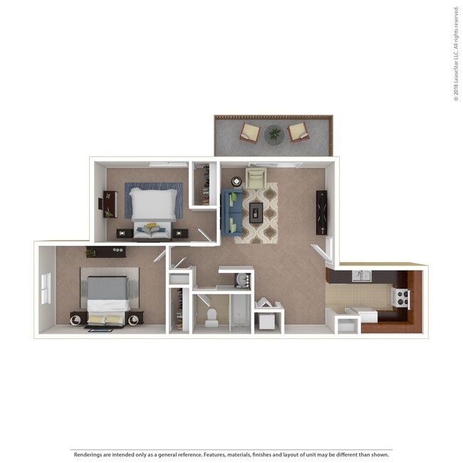 Floorplan - Arborelle Apartments