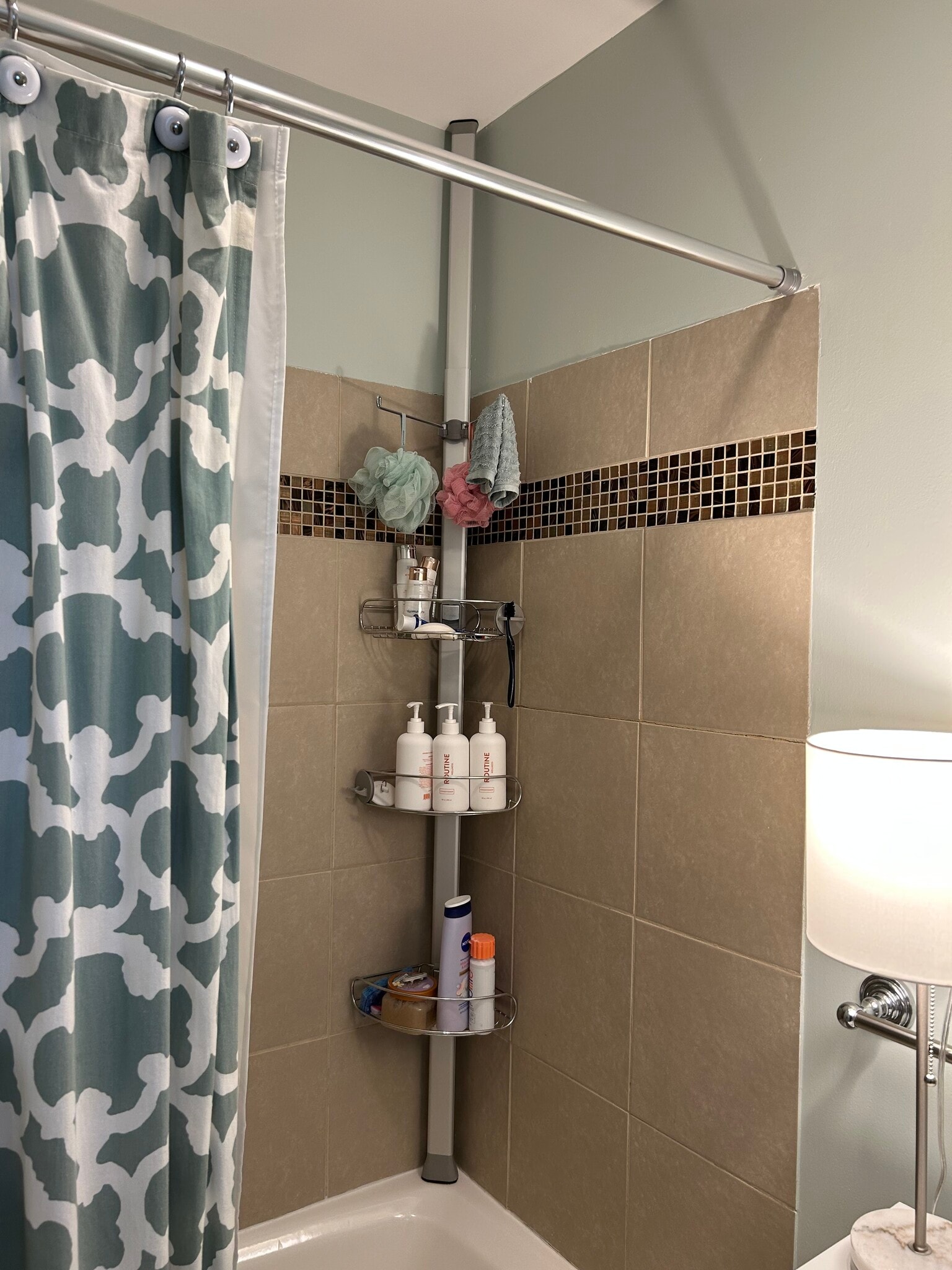 tile shower - 617 Delles Rd