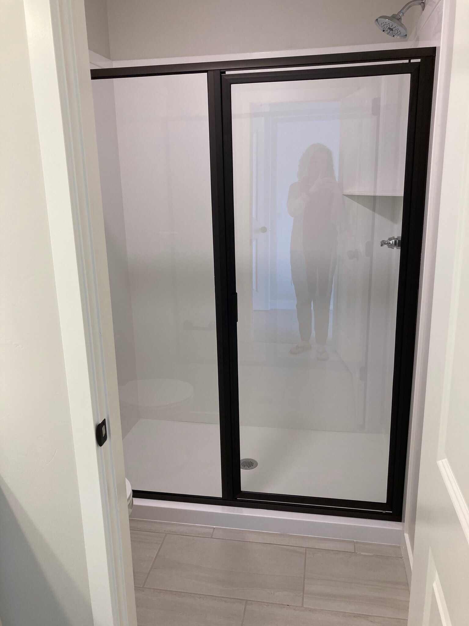 Master Bath with Shower - 11321 S Prosperity Rd
