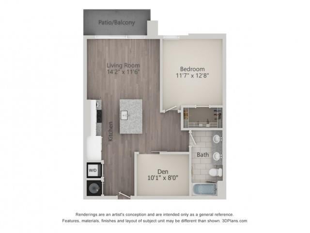 Floorplan - Lofts at South Lake