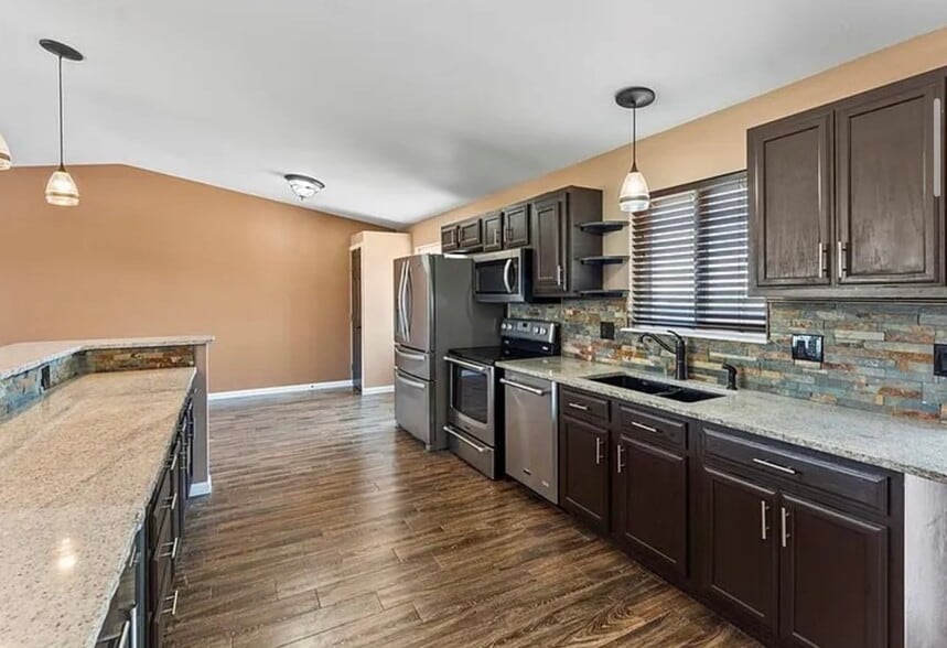 Back of kitchen - 7390 Sue Ln