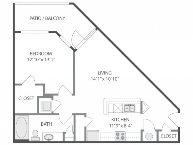 Floorplan - AMLI Quadrangle