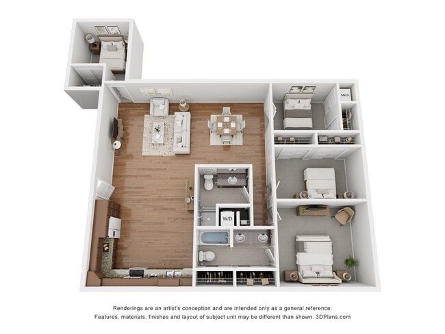 Floorplan - Altoona Towers
