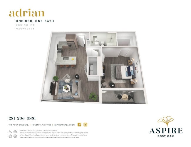 Floorplan - Aspire Post Oak