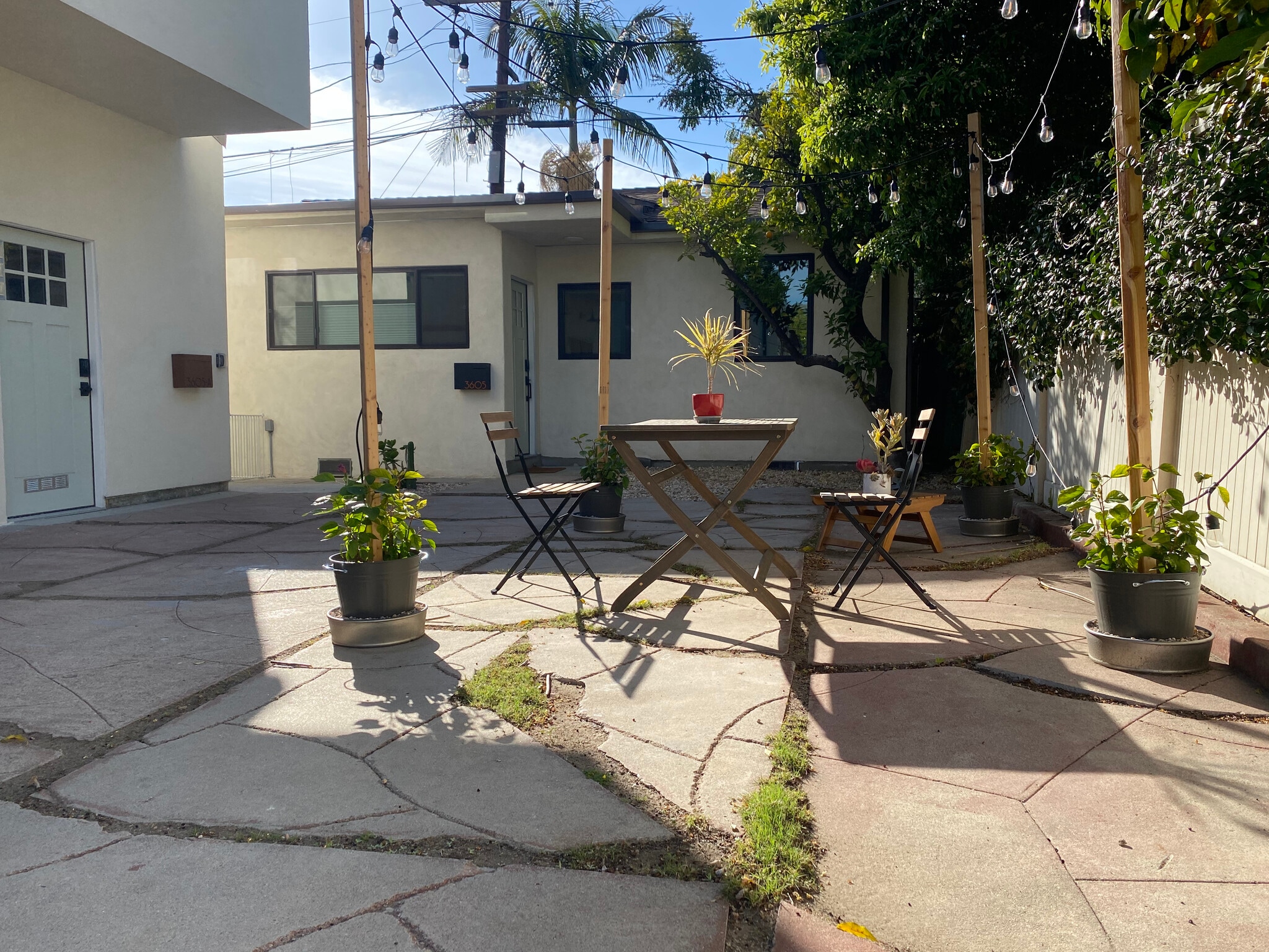 Middle yard and storage unit - 3605 Helms Ave