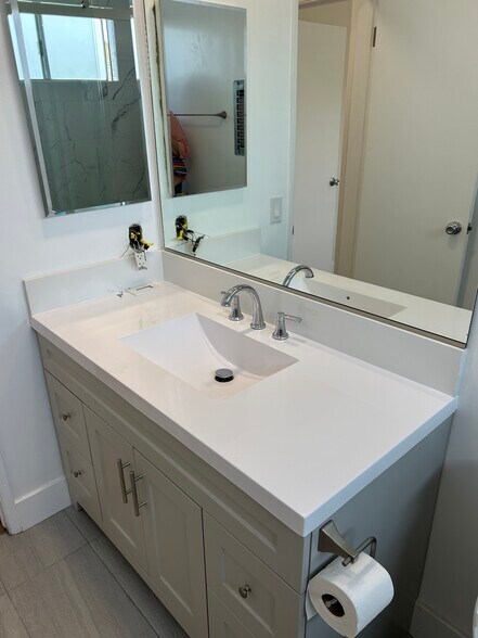 Vanity in bathroom #1 - 1137 12th St