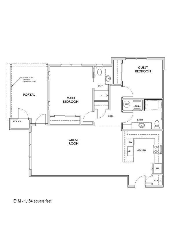 Floorplan - Acequia Lofts