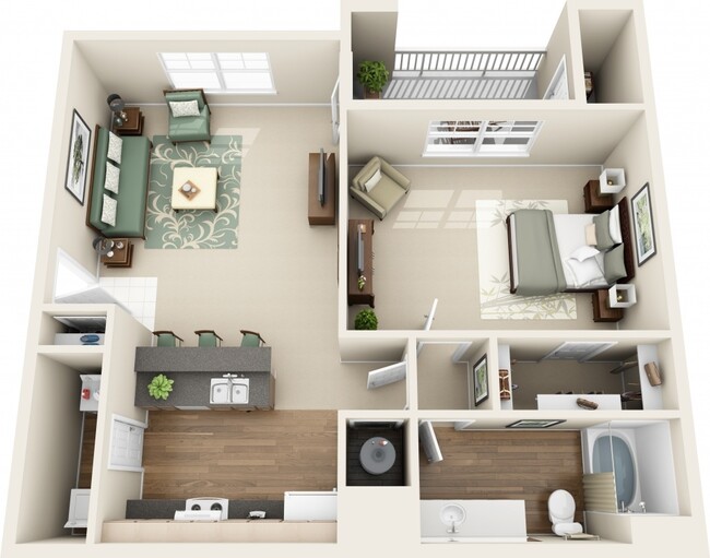 Floorplan - Heritage Lake Apartments