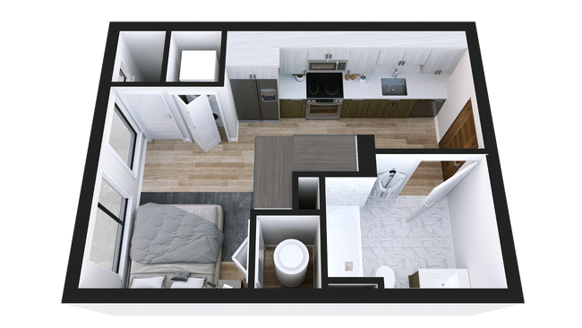 Floorplan - Carraway Apartments