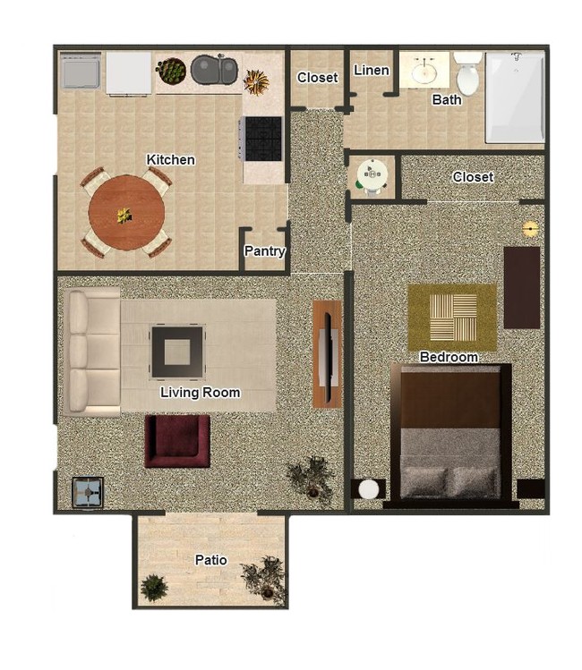 1BR/1BA - Coves at Yale