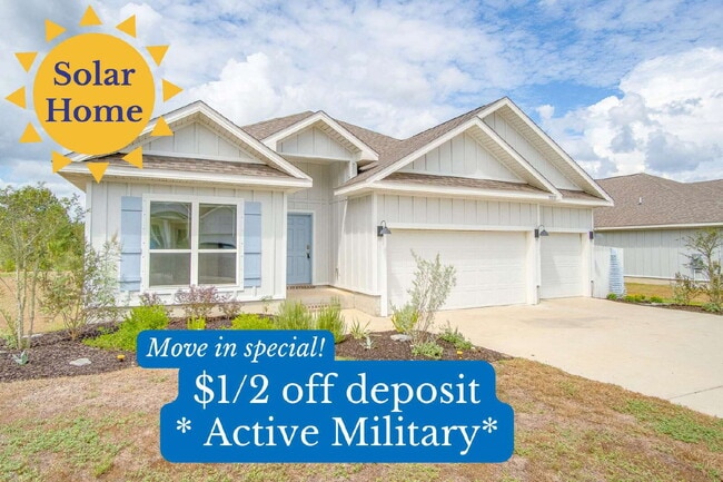 Primary Photo - Holiday Sunshine! Deer Run 4BR/3BA Home – Solar, Community Pool & ½ Deposit for Active Military