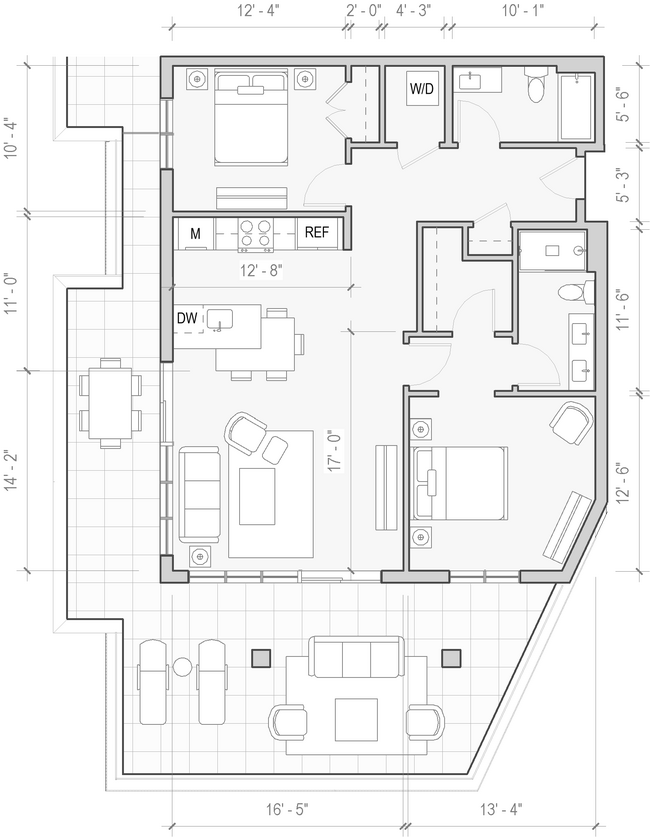 Floorplan - Boulder Commons Living