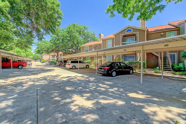 Reserved covered parking near unit. - 1880 White Oak Dr. Apt 119