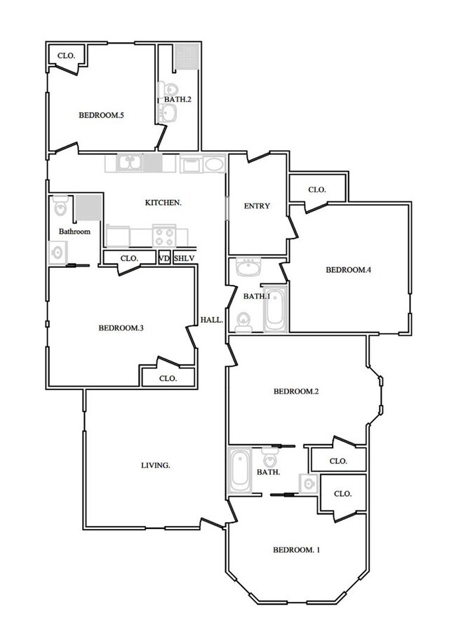 Building Photo - *August 2028* 5 Bedroom house 1 block off Kirkwood FULLY RENOVATED