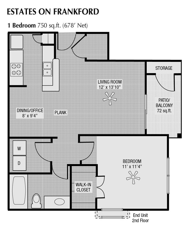 Floorplan - Estates On Frankford