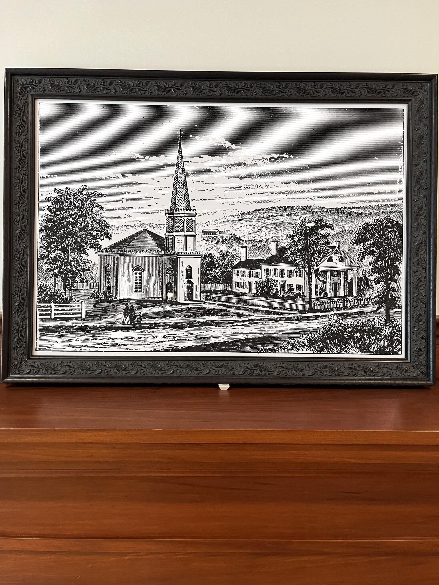 1800s Drawn Historical View - 754 Massachusetts Ave