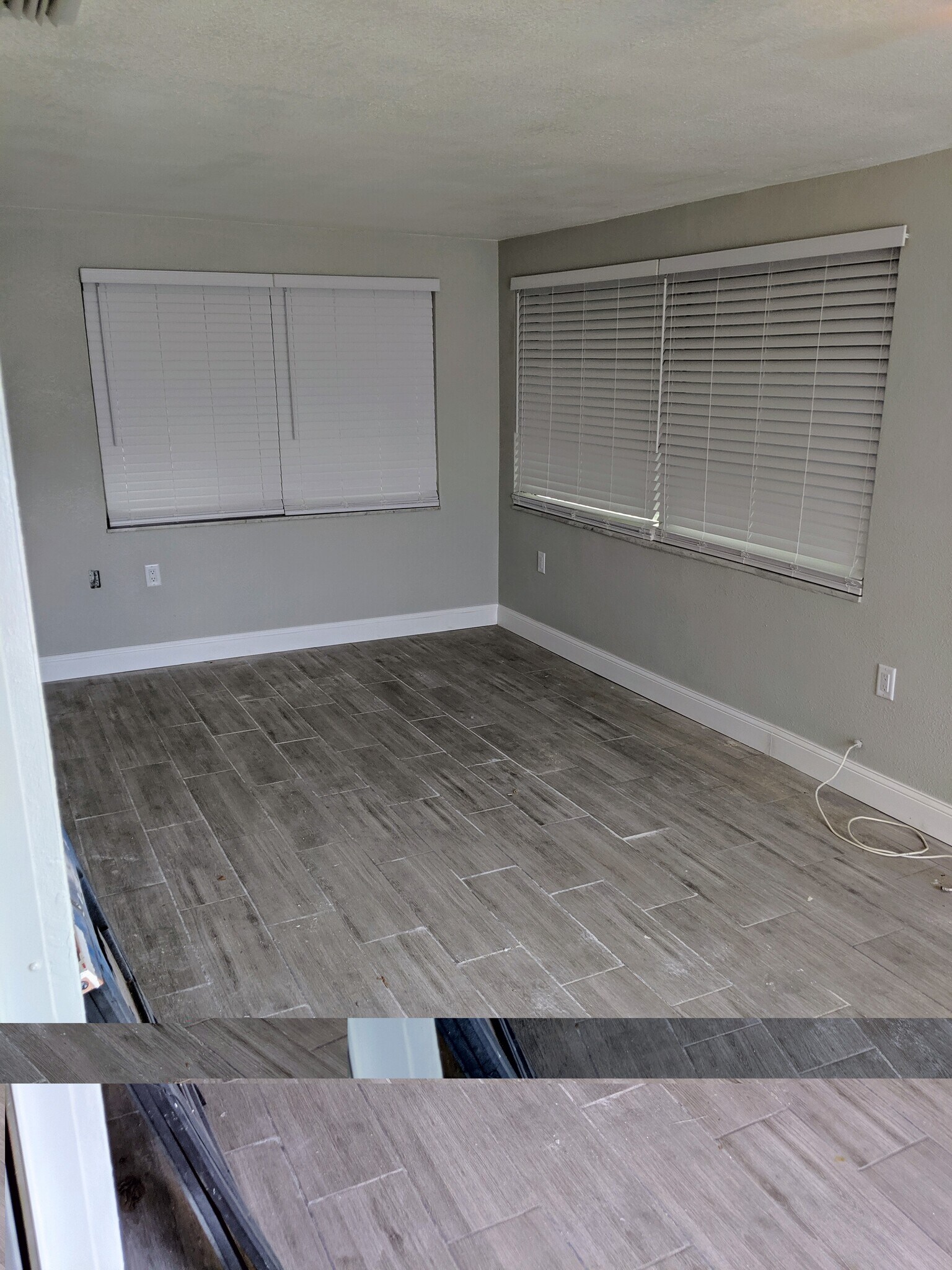 Second bedroom with tile flooring and window - 1147 Jennings Dr