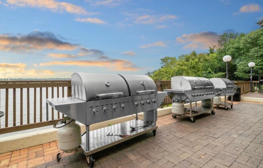 Grilling area - 501 Slaters Ln